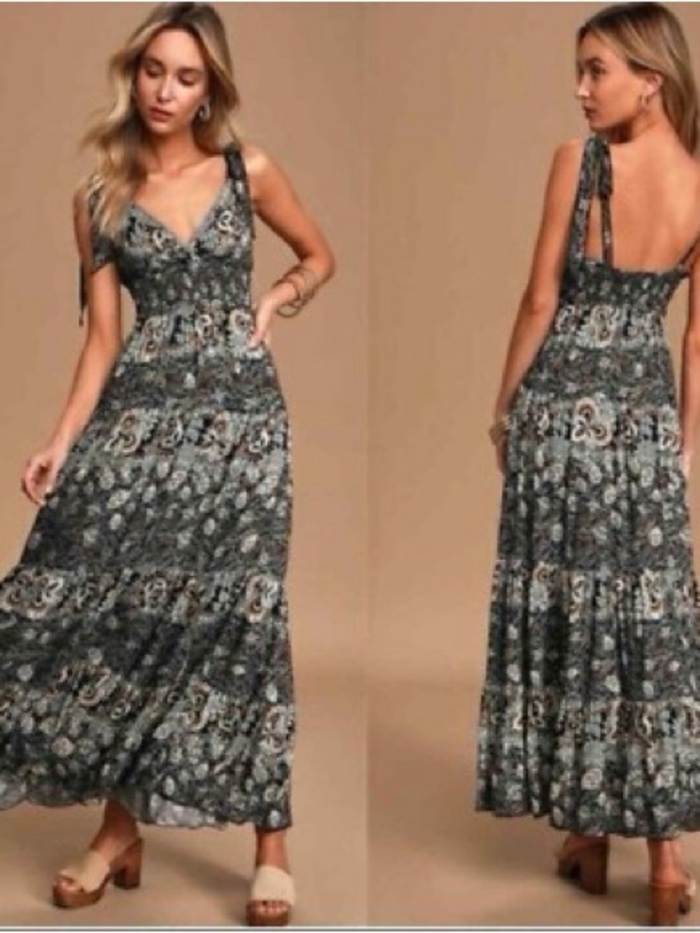 Intimately Free People Let’s Smock About It Maxi Dress